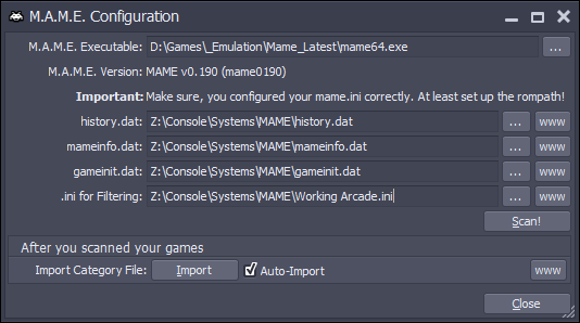 MAME_Configuration